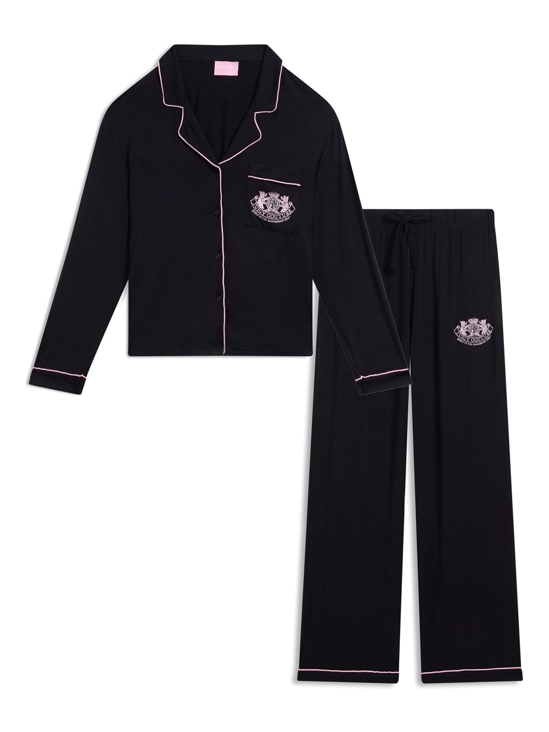 Comprar Conjunto de camisa e pijama Juicy Couture com o brasão da