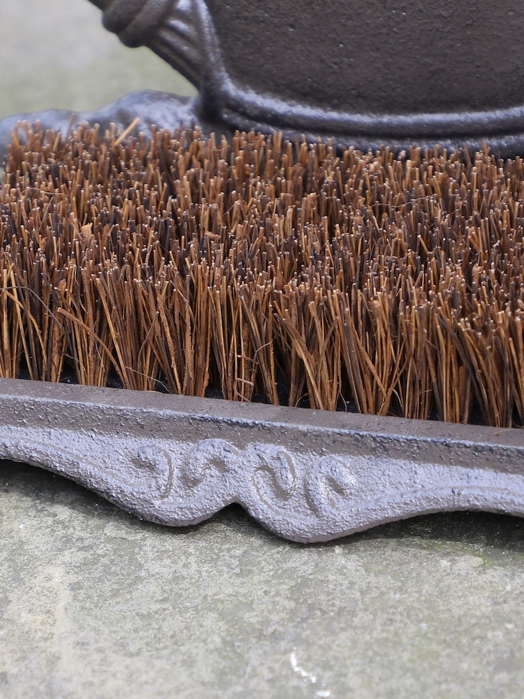 Dibor Grey Brown Watering Can Boot Brush - Image 5 of 5