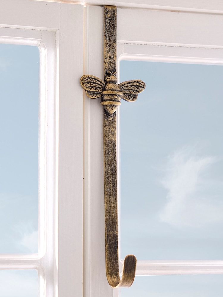 Dibor Gold Wreath Hanger - Image 1 of 4