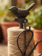 Dibor Brown Vintage Cast Iron Twine Dispenser - Image 3 of 4