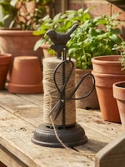 Dibor Brown Vintage Cast Iron Twine Dispenser - Image 4 of 4
