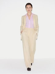 Cream - Jigsaw Woll-Knox Maßgeschneiderter Blazer - Bild 5 von 6