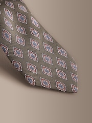Verde - Corbata de diseño en seda italiana Signature - Imagen 2 de 3