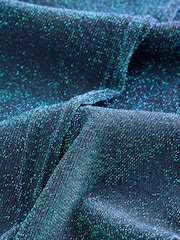 Teal Blue Sparkle Tights - Image 3 of 3