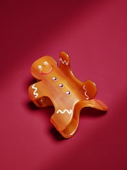 Braun - Christmas Gingerbread Claw Clip - Bild 1 von 3