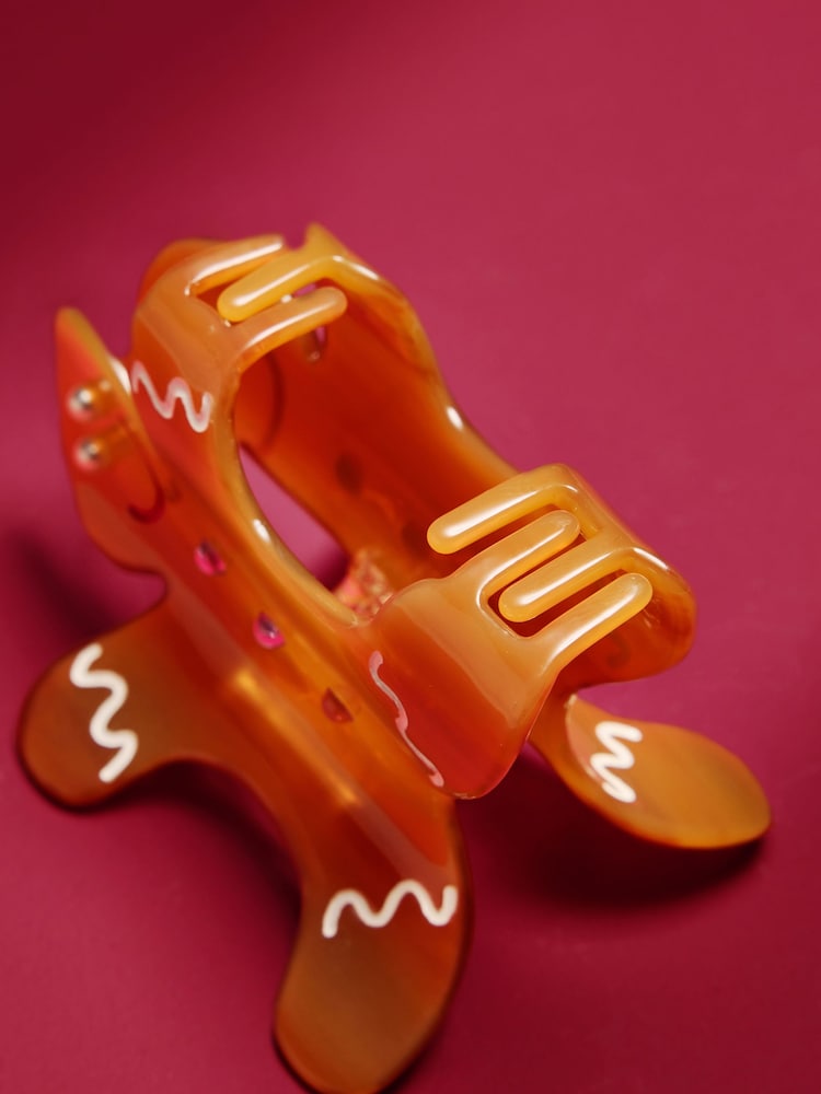 Braun - Christmas Gingerbread Claw Clip - Bild 2 von 3