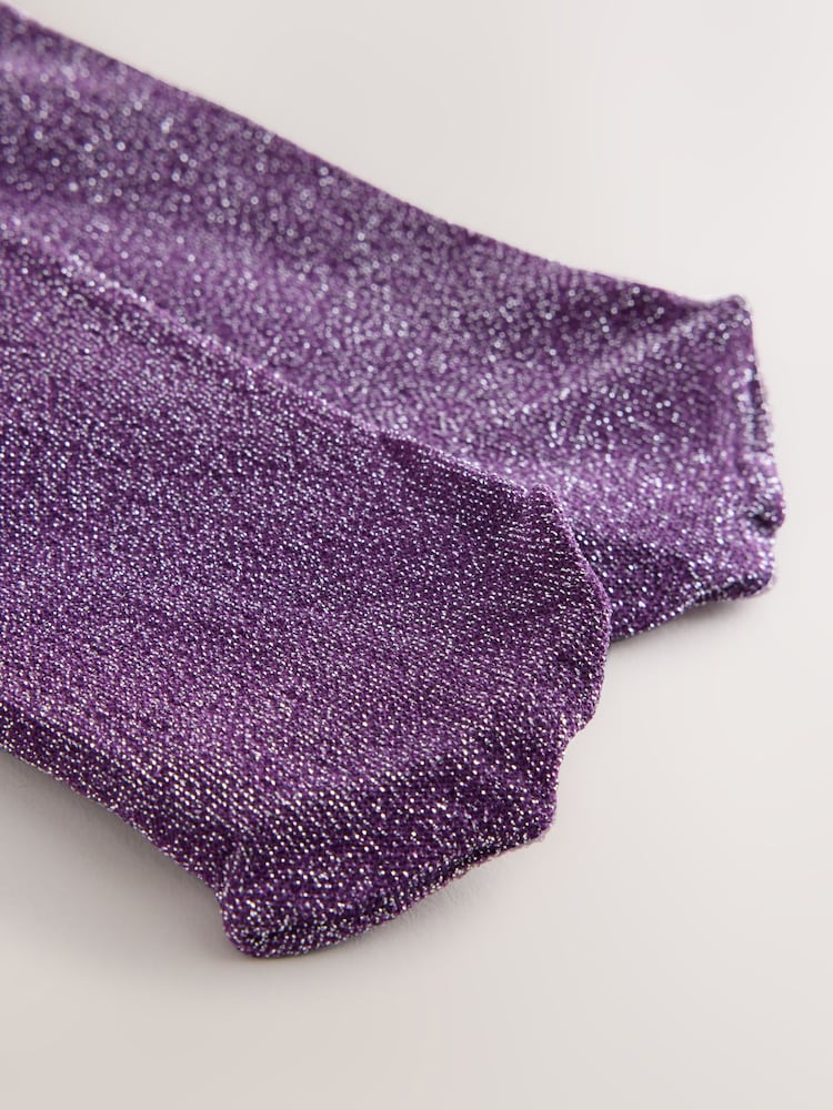 Purple Sparkle Tights - Image 3 of 3