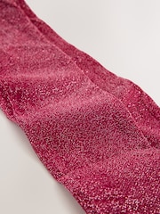 Dusky Pink Sparkle Tights - Image 2 of 3