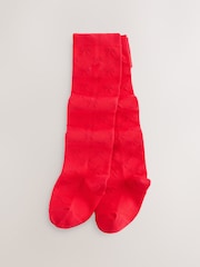Pula - Cotton Rich Textured Bow Tights - Larawan 1 ng 3