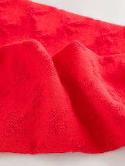 Pula - Cotton Rich Textured Bow Tights - Larawan 3 ng 3