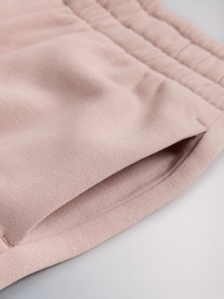 The Set 4 Pack Wide Leg Joggers Pink/Cream/Light Brown/Chocolate Brown - Image 7 of 7 The Set 4 Pack Wide Leg Joggers Pink/Cream/Light Brown/Chocolate Brown - Image 7 of 7
