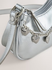 Silver Charm Cross-Body Bag - Image 3 of 5