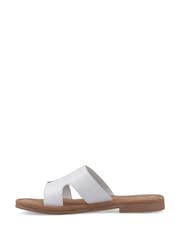Hush Puppies White Azalea Mule Sandals - Image 2 of 5