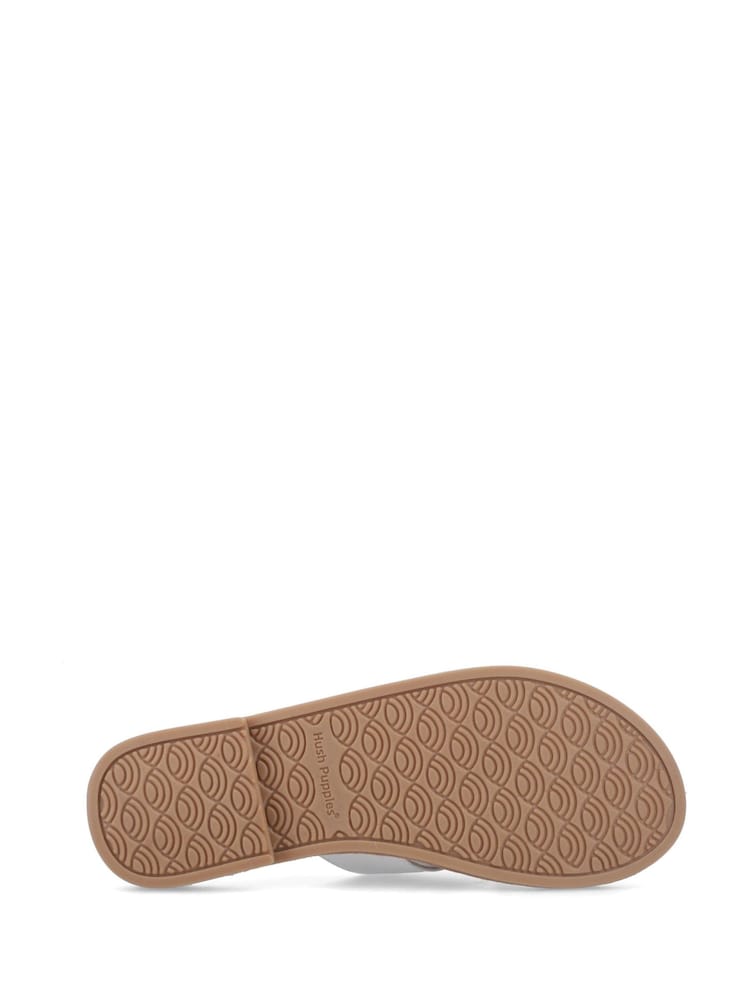Hush Puppies White Azalea Mule Sandals - Image 5 of 5