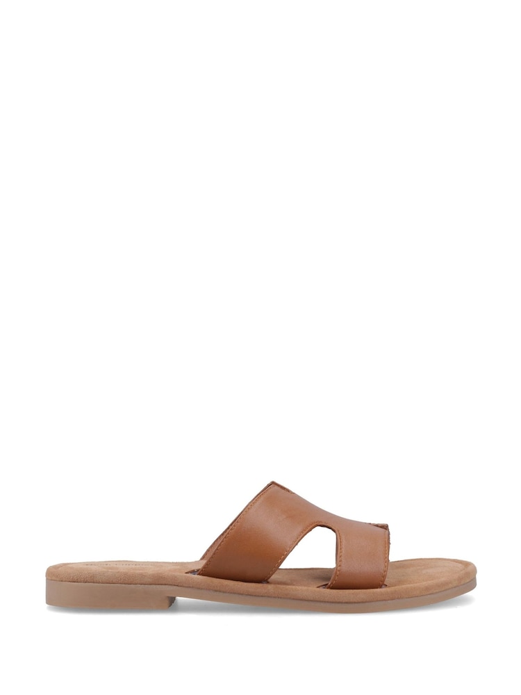 Hush Puppies Brown Azalea Mule Sandals - Image 1 of 5