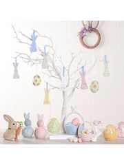 Widdop Multicoloured Pastel Ceramic Egg Ornament - Image 2 of 4