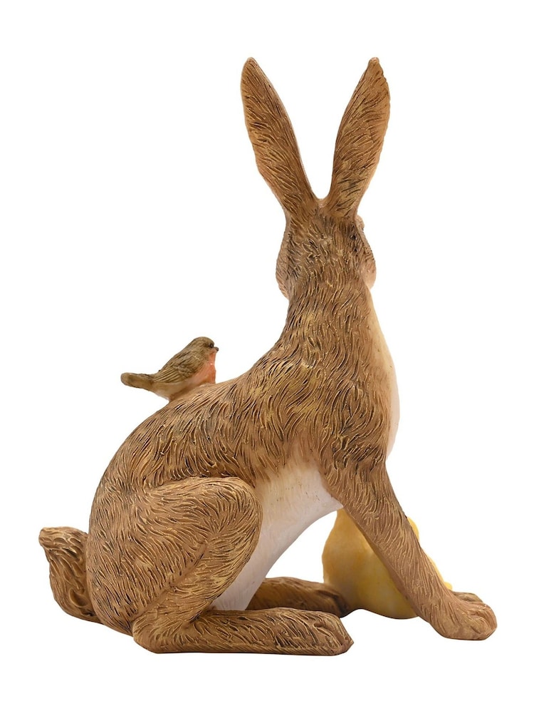 Widdop Brown Figurine - Rabbit, Chick & Robin - Image 4 of 4