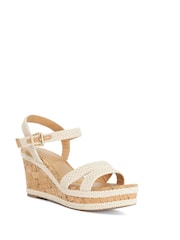 Dune London Natural Kipling Wedges - Image 2 of 5