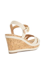 Dune London Natural Kipling Wedges - Image 3 of 5
