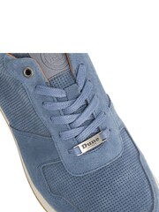 Azul claro - Corte estándar - Zapatillas de deporte para correr con diseño perforado Trilogy de Dune London - Imagen 5 de 5