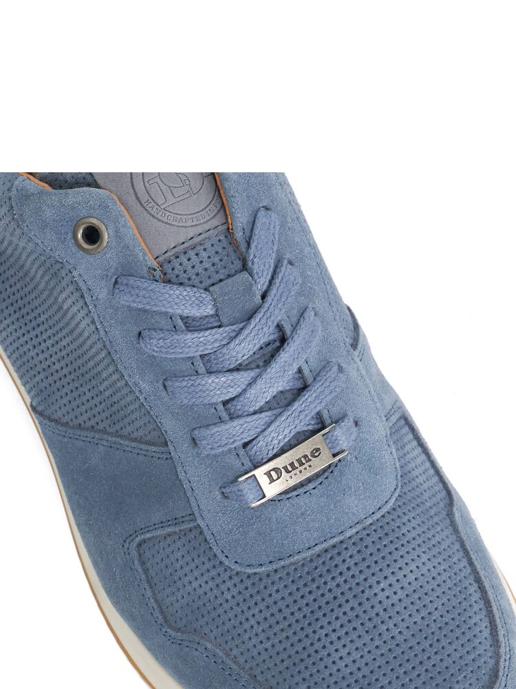 Azul claro - Corte estándar - Zapatillas de deporte para correr con diseño perforado Trilogy de Dune London - Imagen 5 de 5