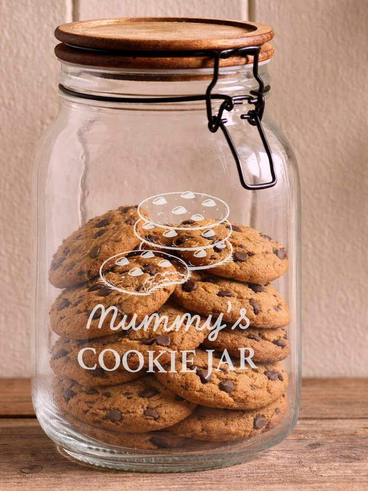 Personalised Cookie Jar - Image 1 of 4