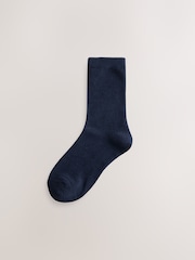 Navy/Blue Thermal Fleece Socks 2 Pack - Image 2 of 5