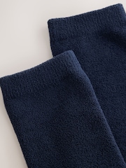 Navy/Blue Thermal Fleece Socks 2 Pack - Image 4 of 5