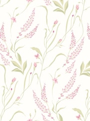 Hoopla Walls Soft Lavender Springtime Meadow 10M Wallpaper - Image 2 of 2