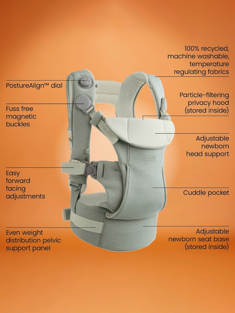 Mamas & Papas Sage Kudo Baby Carrier - Image 2 of 6