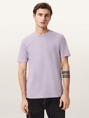 AllSaints Purple Brace Short Sleeve Crew Neck T-Shirt - Image 1 of 6