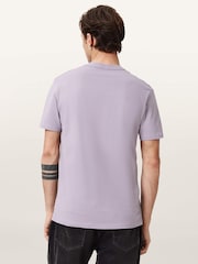 AllSaints Purple Brace Short Sleeve Crew Neck T-Shirt - Image 4 of 6