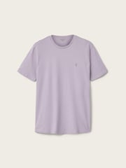 AllSaints Purple Brace Short Sleeve Crew Neck T-Shirt - Image 6 of 6