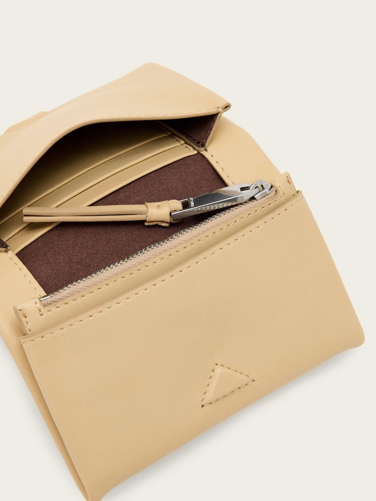 AllSaints Yellow Harluna Wallet - Image 2 of 4