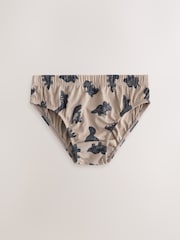 Neutral Dinosaur Briefs 10 Pack (1.5-10yrs) - Image 2 of 14