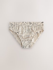 Neutral Dinosaur Briefs 10 Pack (1.5-10yrs) - Image 9 of 14