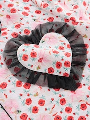 Cath Kidston Pink Ballerina Button Through Pyjamas Set - Image 9 of 11
