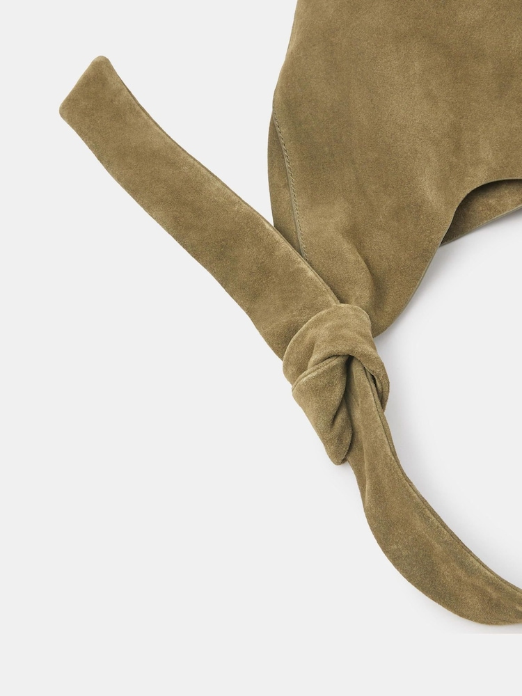 Accessorize Slouchy Knot Leather Shoulder Bag - 圖片 2/3