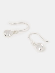 Accessorize Sterling Silver Crystal Drop Earrings - Image 1 of 2