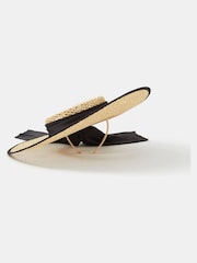 Accessorize Woven Boater Fascinator - Bilde 1 av 3