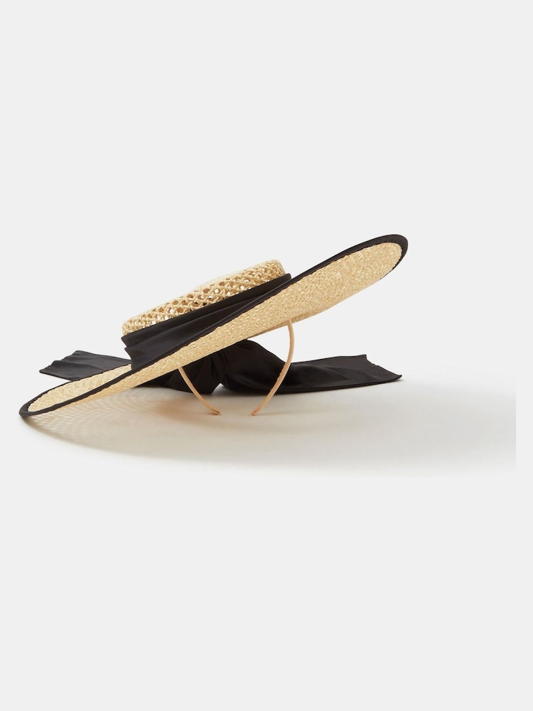 Accessorize Woven Boater Fascinator - Bilde 1 av 3