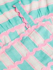 Angels By Accessorize Stripe Ric Rac Dress - Image 2 of 2