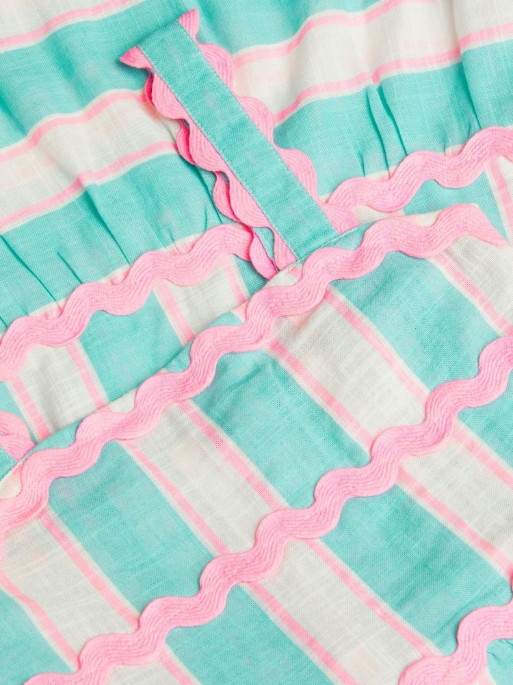 Angels By Accessorize Stripe Ric Rac Dress - Image 2 of 2