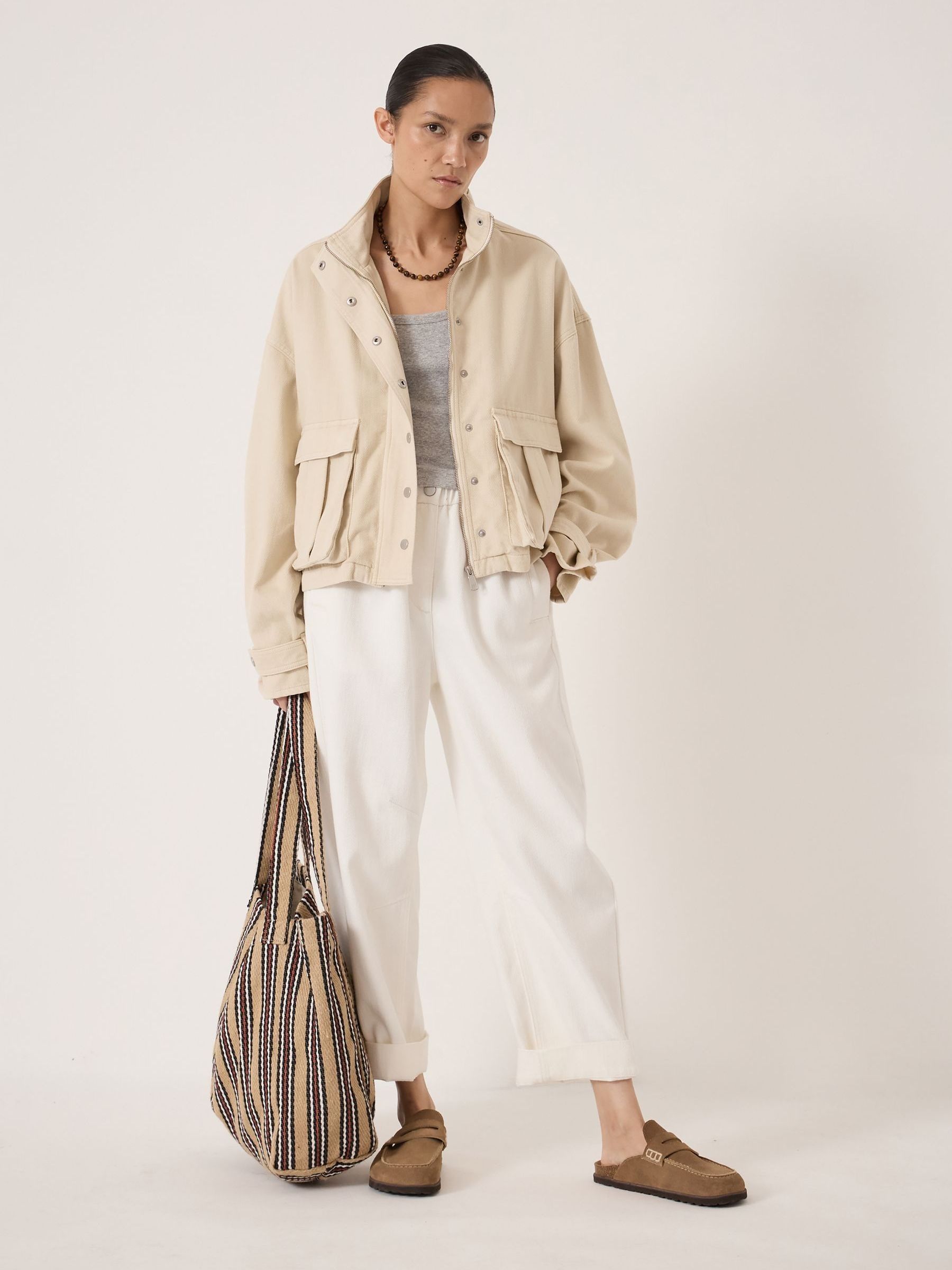 Buy Hush Brown Melinda Supersoft Utility Jacket from Next USA