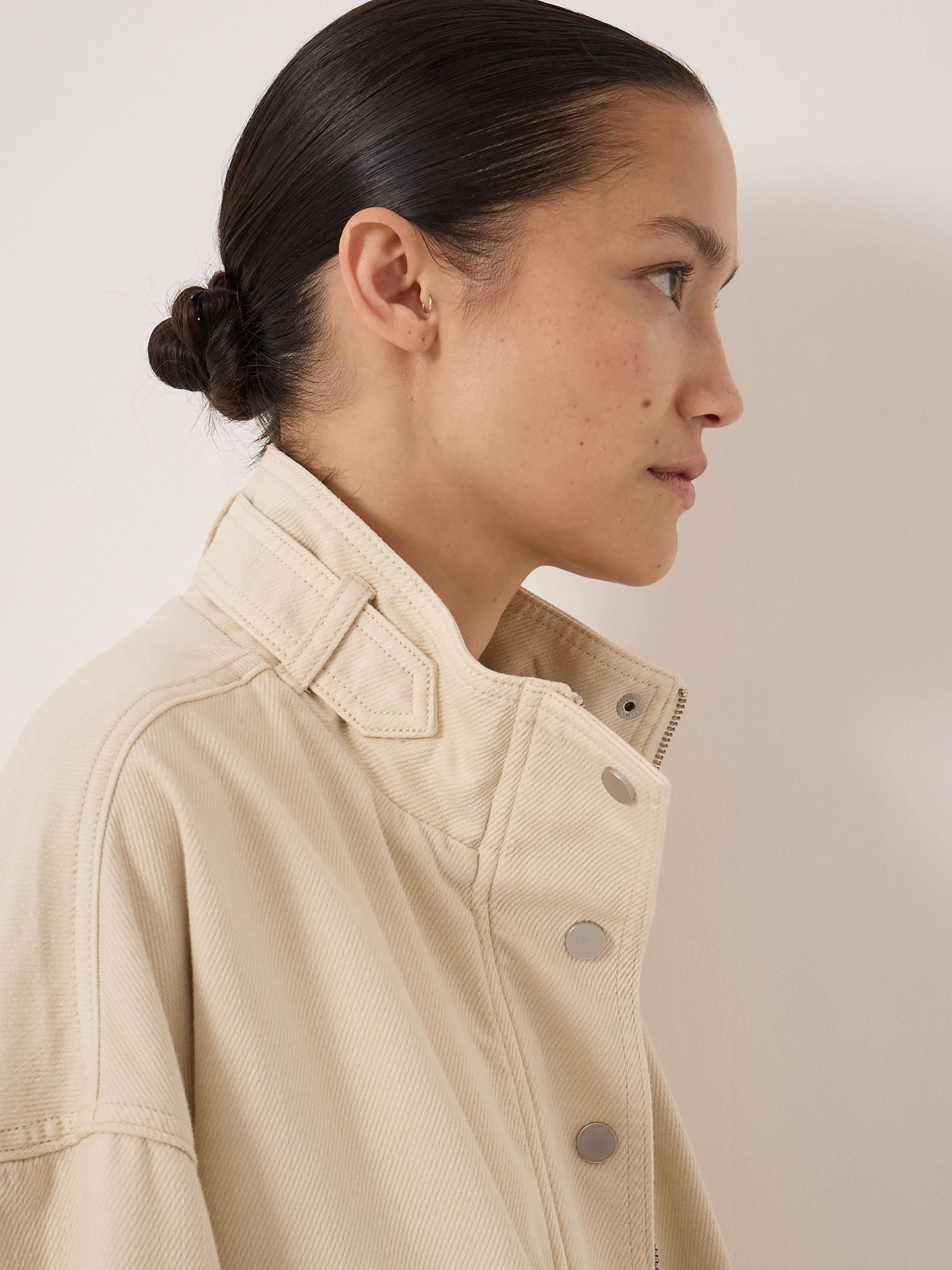 Buy Hush Brown Melinda Supersoft Utility Jacket from Next USA