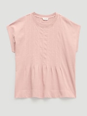 Hush Pink Ellery Pleat Release T-Shirt - Image 1 of 1