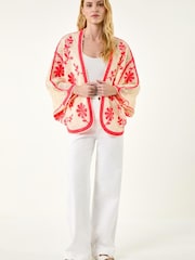 Πλεκτή ζακέτα με Roman κέντημα - Εικόνα 2 από 5