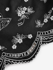 Rockett St George Black Swallow Embroidered Sweat Top - Image 8 of 8