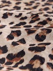 Rockett St George Animal Print Lace Trimmed Midi Skirt - Image 7 of 8