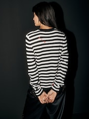 Rockett St George Embroidered Love Arrow Cardigan - Image 4 of 9